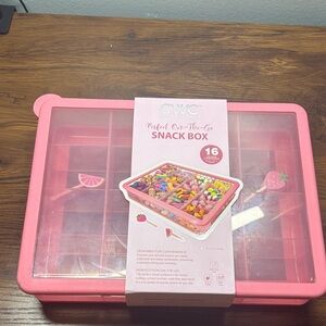 CWC Pink Snack Box with Compartments